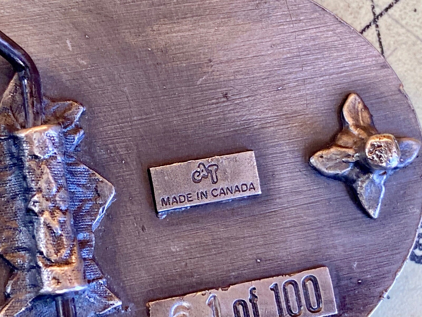 1987 **International Snowmobile Congress** Western Chapter Buckle