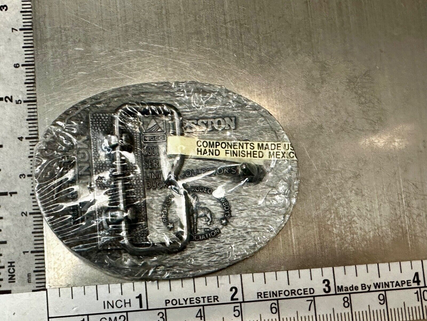 2000 NFR National Finals Rodeo NOS Youth Size Montana Silversmiths Belt Buckle