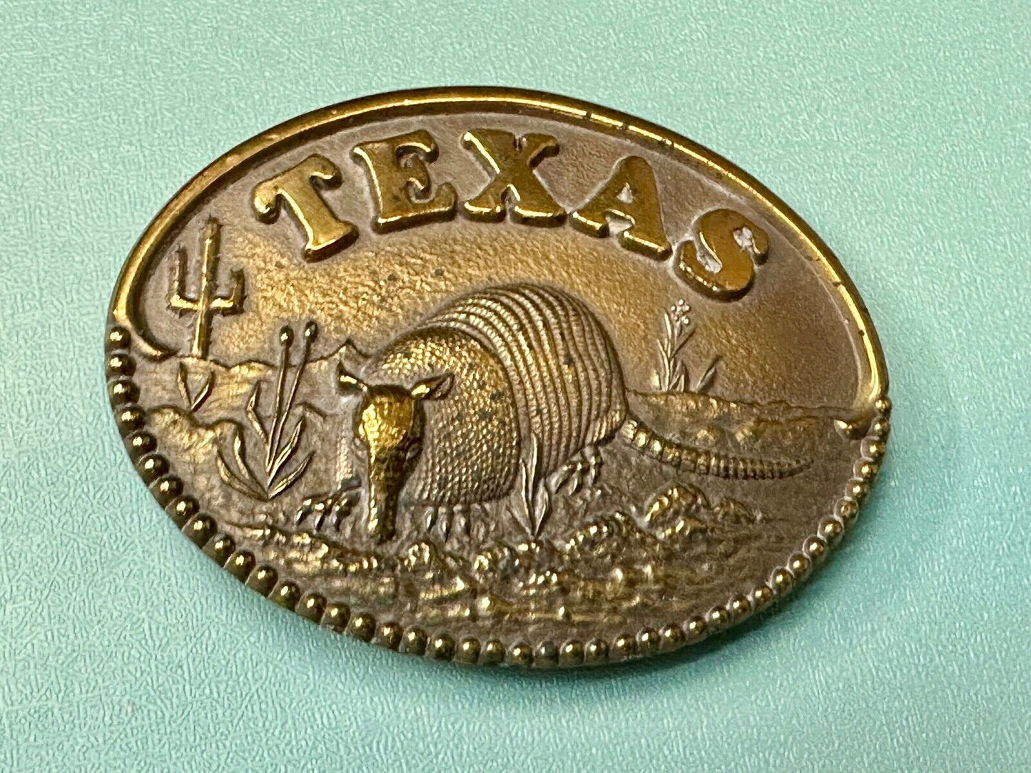 The Great State of Texas - Xalcaco T-17 Vintage belt buckle