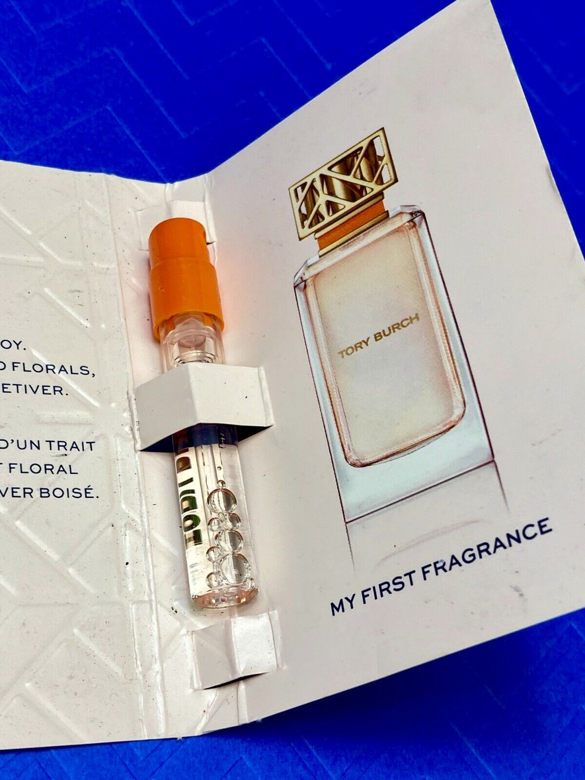 Tory Burch My First Fragrance Eau De Parfum Sample Spray .05 Fl Oz/1.5 Ml