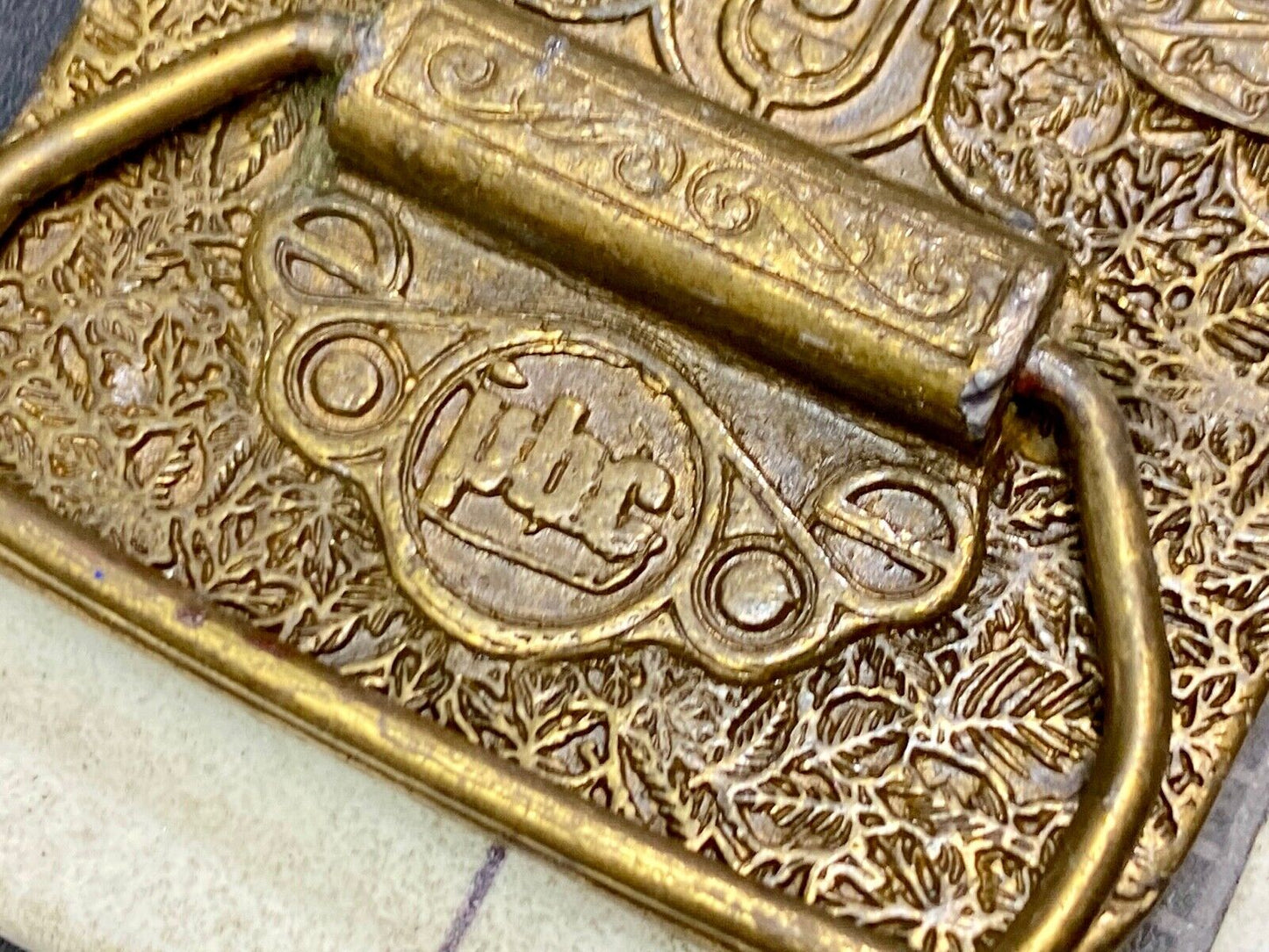 Bicentennial Liberty Bell 1776 American Belt Buckle - Hencel 1976 Mount View Ca