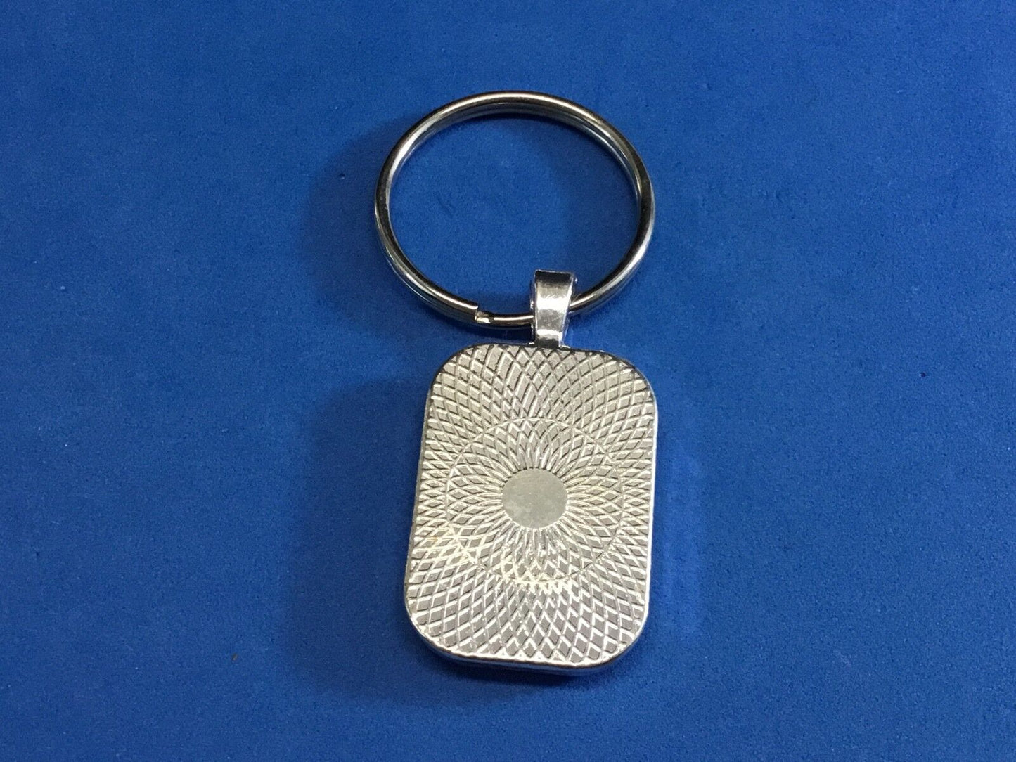 2014 penny - American flag under casing - United States custom KEYCHAIN
