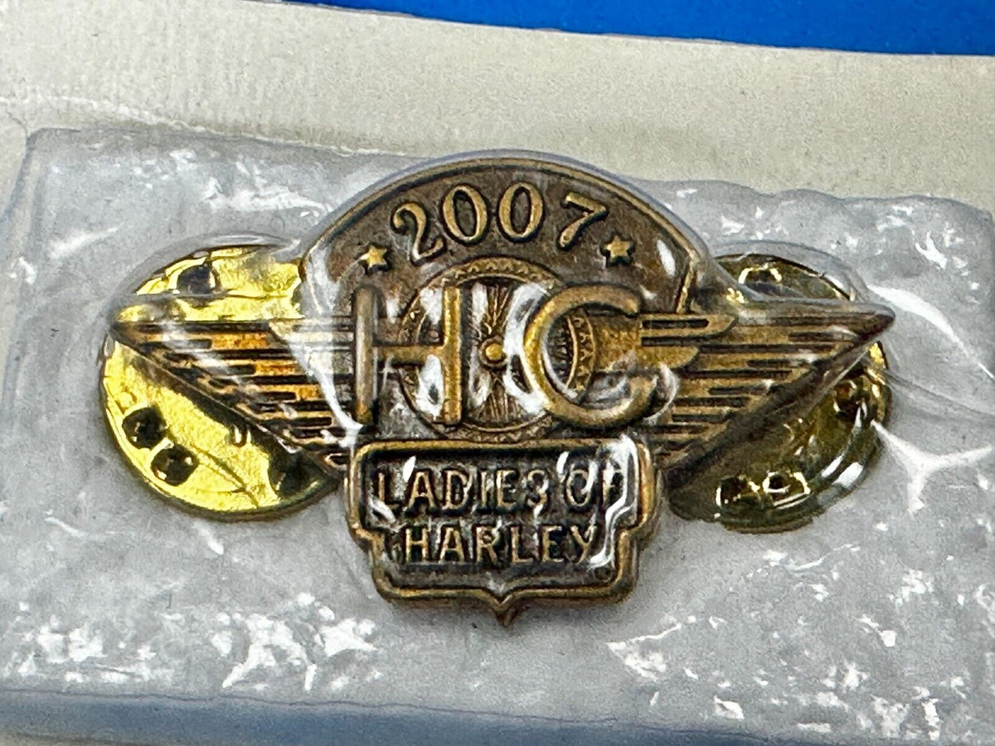 2007 Ladies of Harley Davidson Owners Group HOG Pin for Jacket or Vest