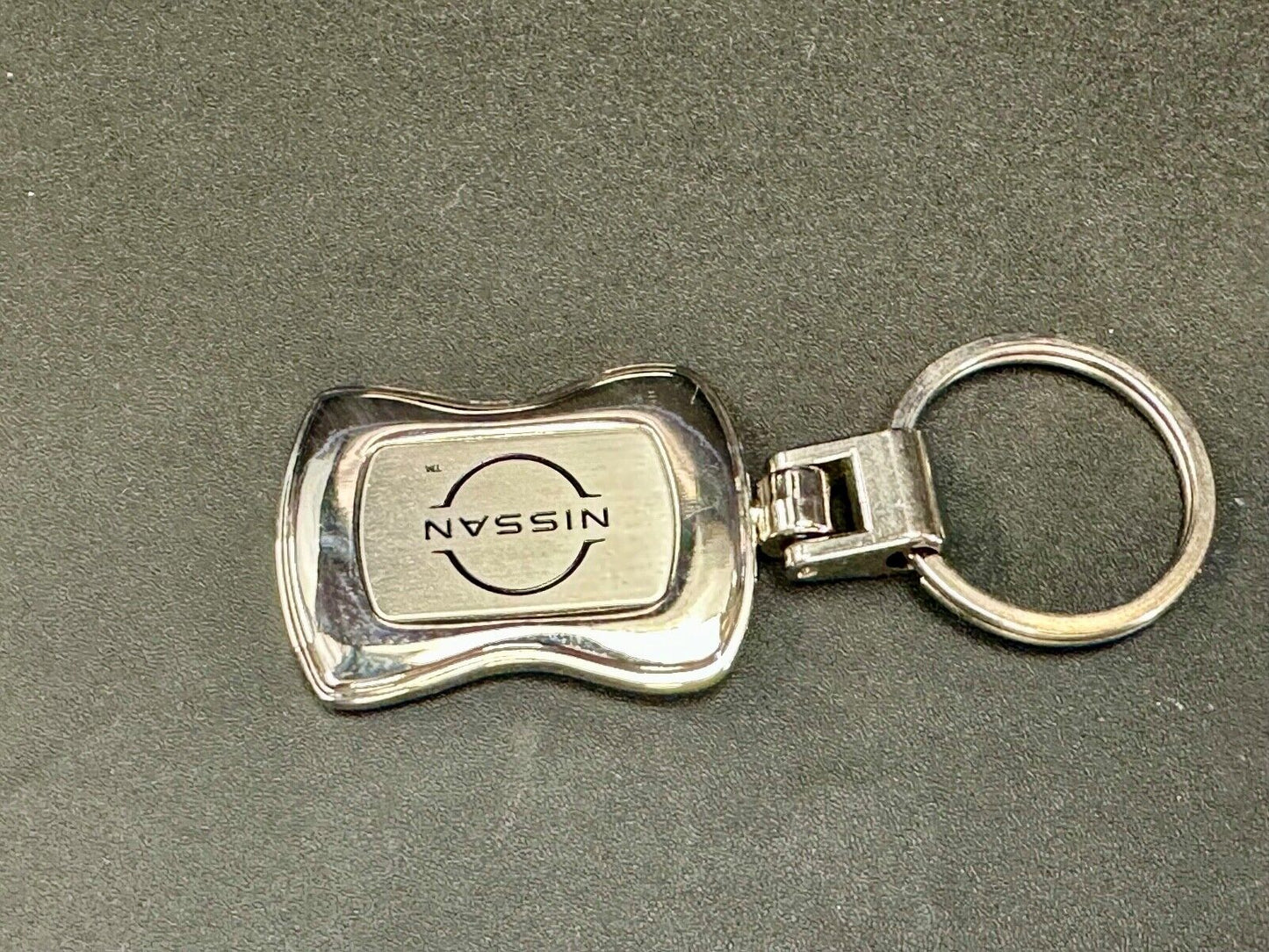 Sutherlin Nissan of Florida car truck dealers logo emblem Keychain - Key Ring