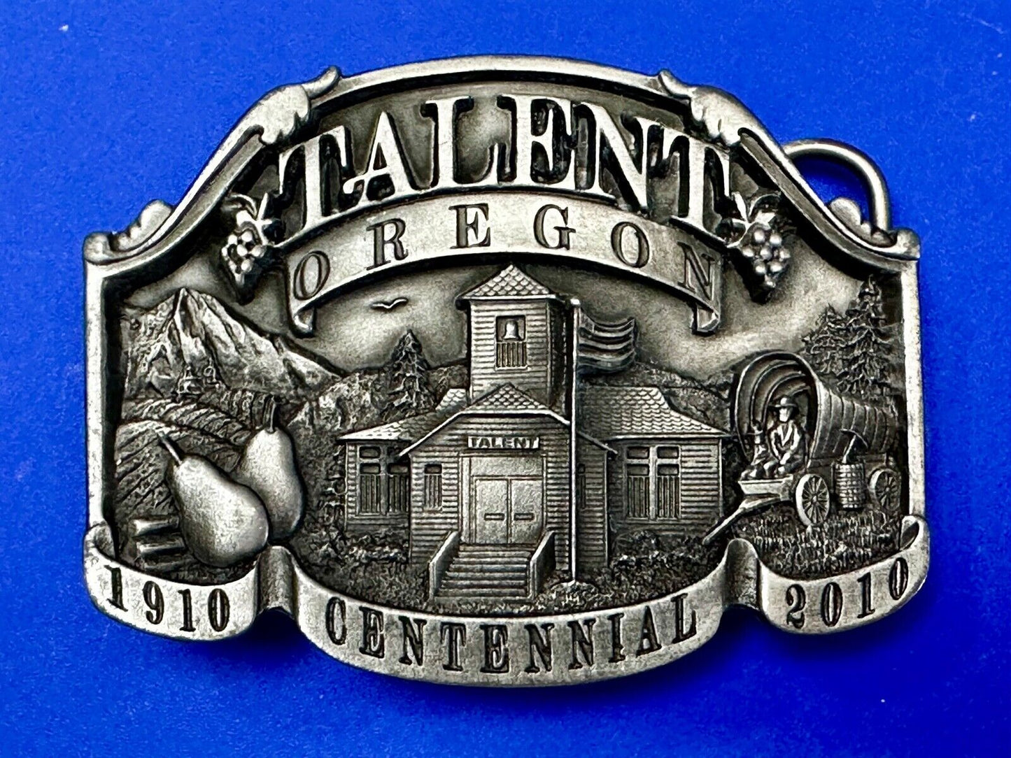 Talent Oregon 2010 Centennial Celebration Belt Buckle by Dakota Sales