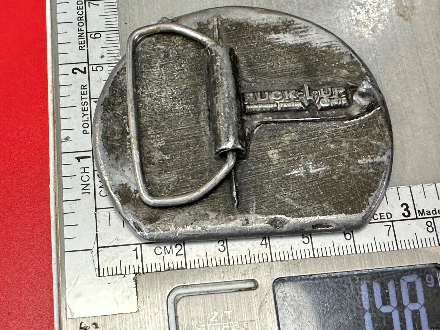 The General Semi Big Rig Truckers Drivers vintage Buck-L-Up 1976 belt buckle