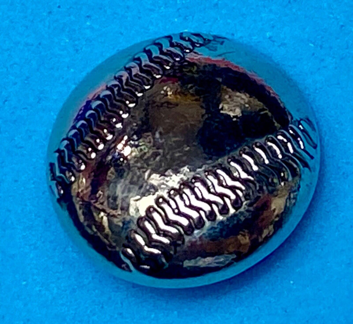 baseball or softball shaped 18mm Button Charms, Ginger Snaps - Magnolia Vine
