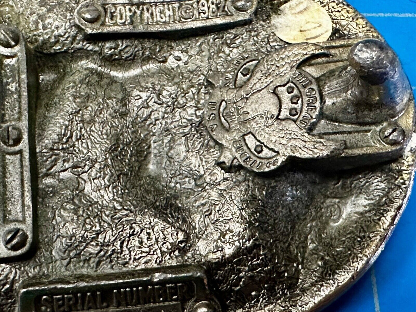 Baseball American & National League Vtg 1982 The Great American Belt Buckle Co