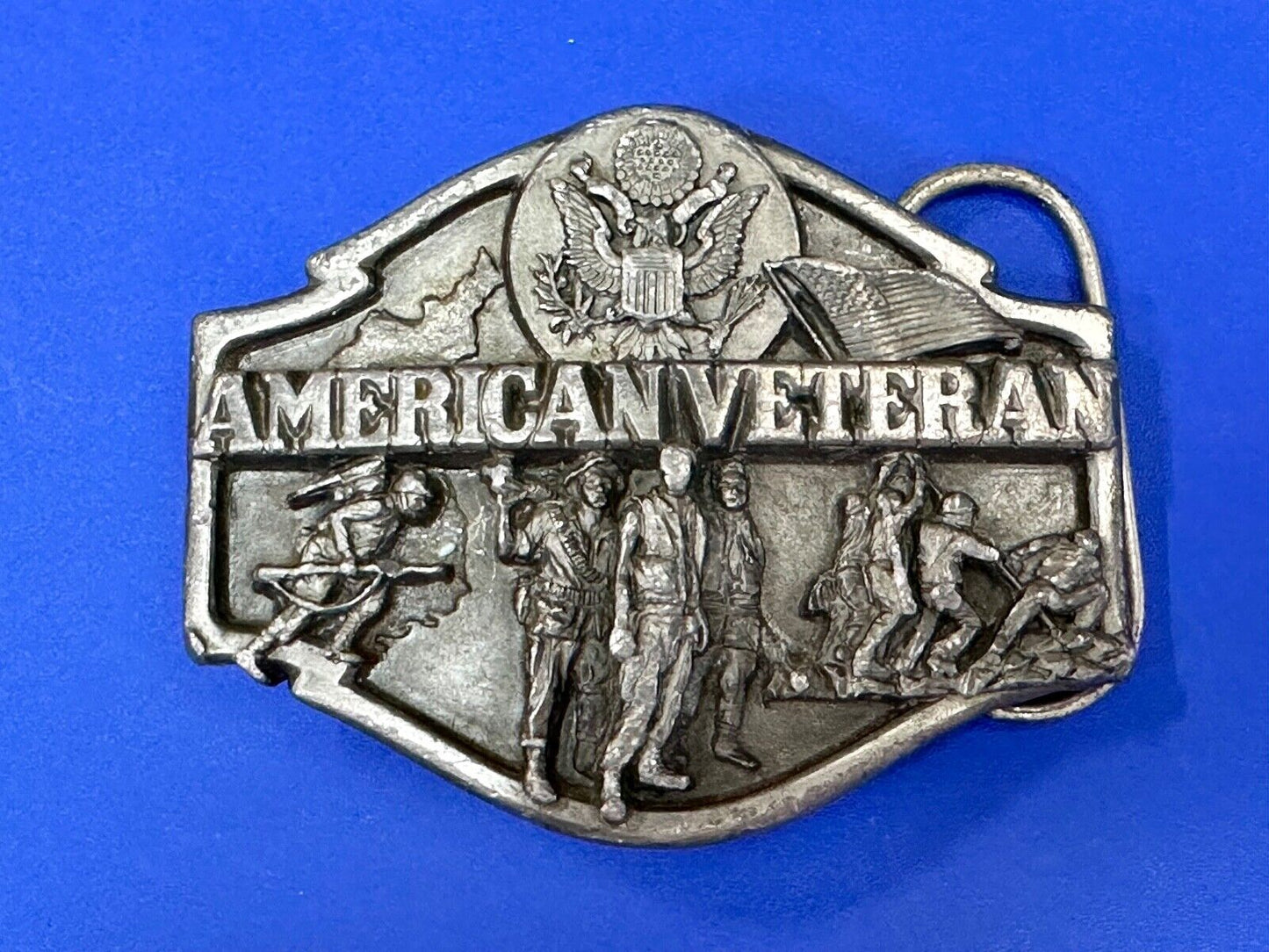 The American Veteran - Vintage 1988 Siskiyou Limited belt buckle Thank you