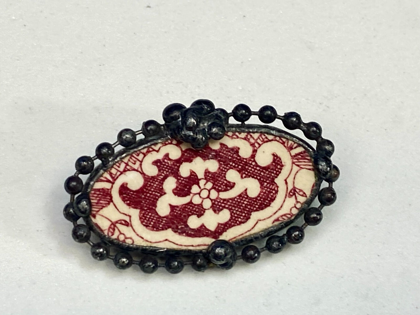 Art Nouveau Brooch Floral Theme Brooch Pin - TR96