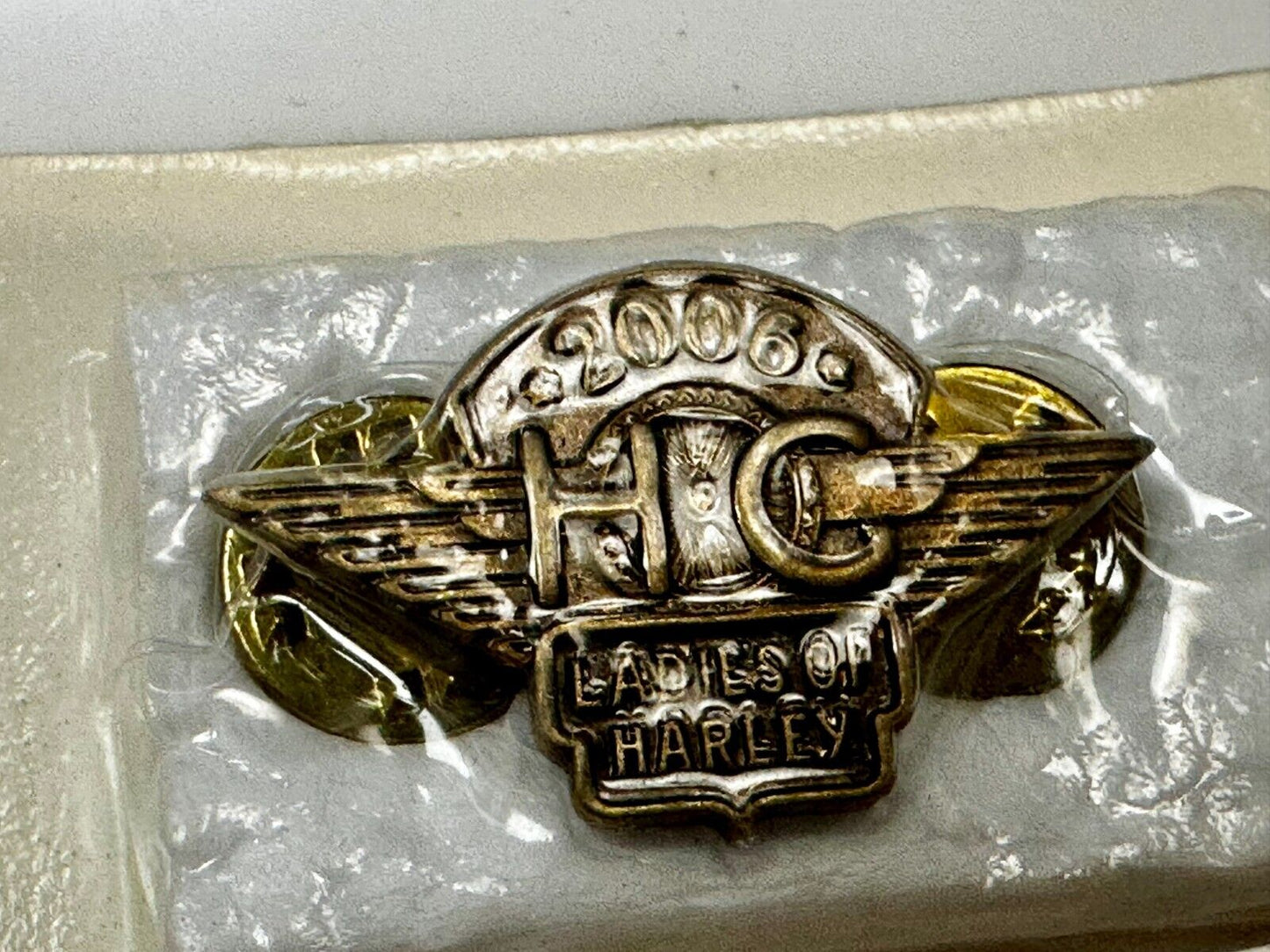 2006 NOS Ladies of Harley Davidson Owners Group HOG NOS Pin for Jacket or Vest