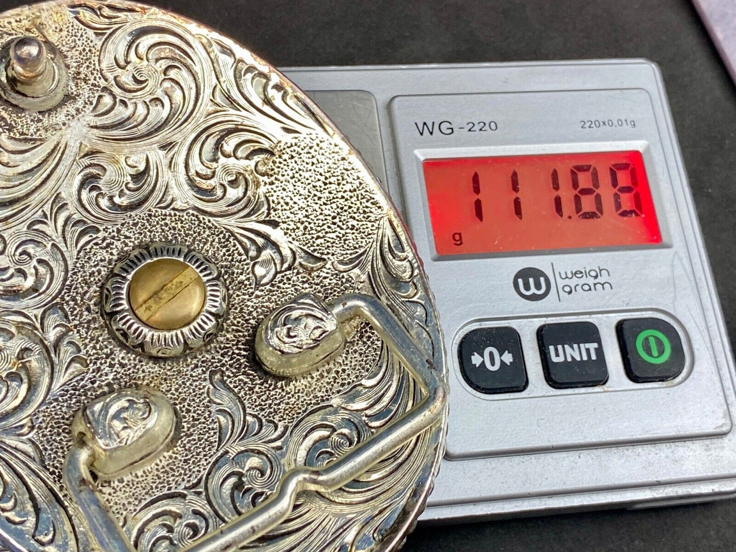 The great state of COLORADO- BEAUTIFUL mixed metal BELT BUCKLE CO Mountains