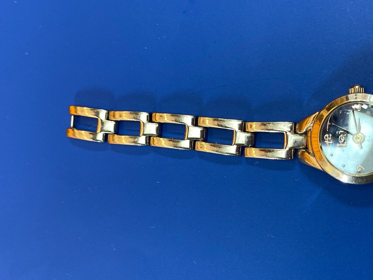 Beautiful silver tone LEI women's watch - new battery, working well!