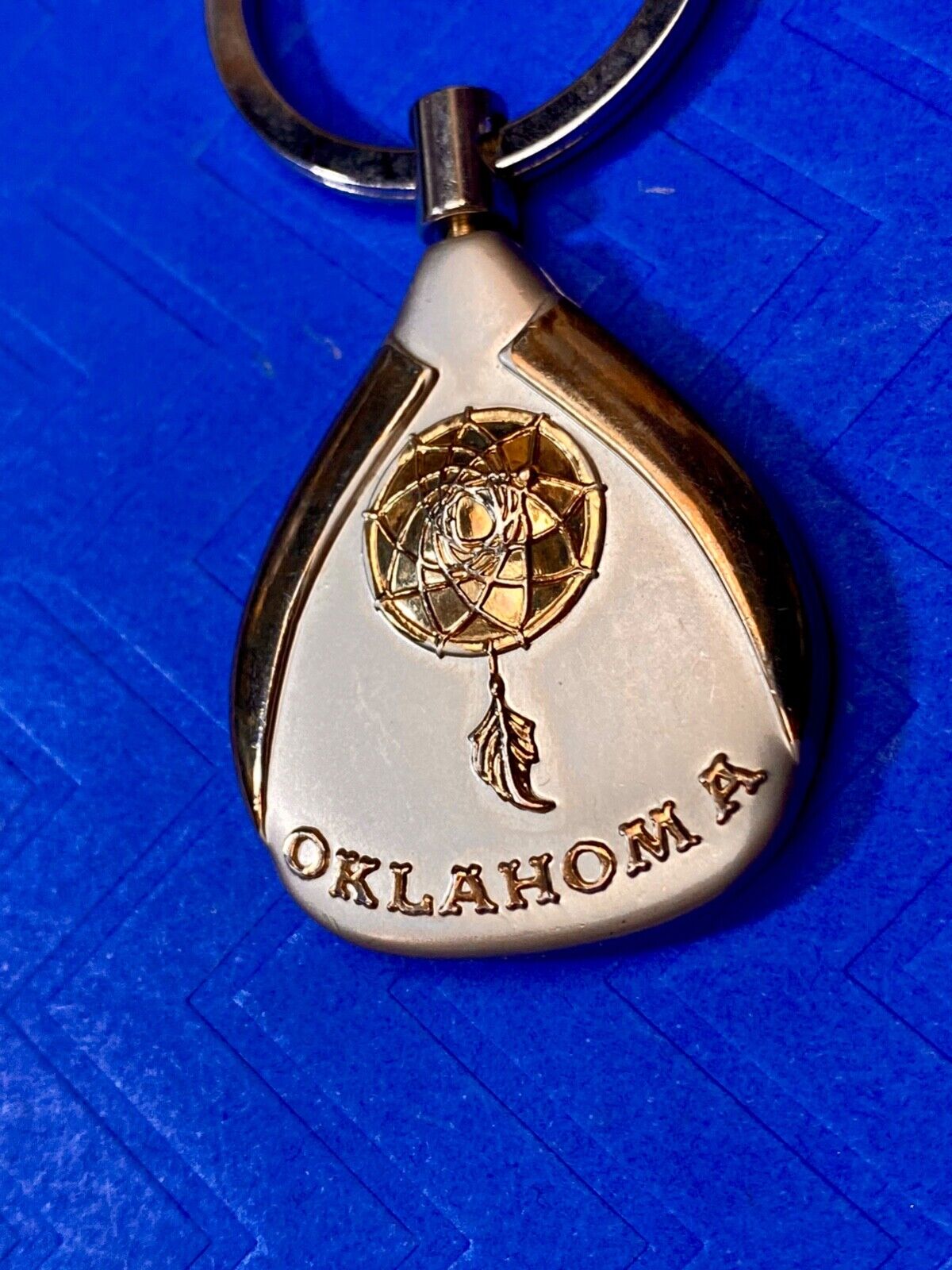 The Great State of Oklahoma keychain Souvenir Key Chain Key Ring