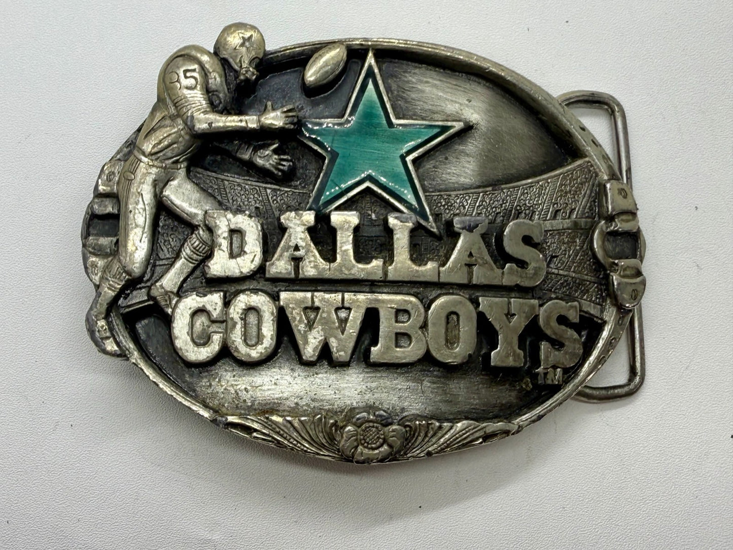 The Dallas Cowboys American Football Team Sports Fan Siskiyou Vtg. Belt Buckle