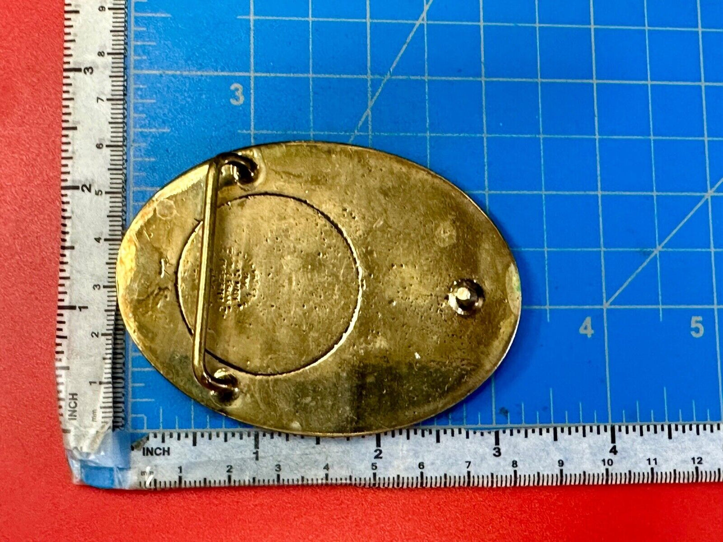 Bechtel HERMISTON Generating Project GE 7FA 94 - 96 Vtg. Anacortes belt buckle