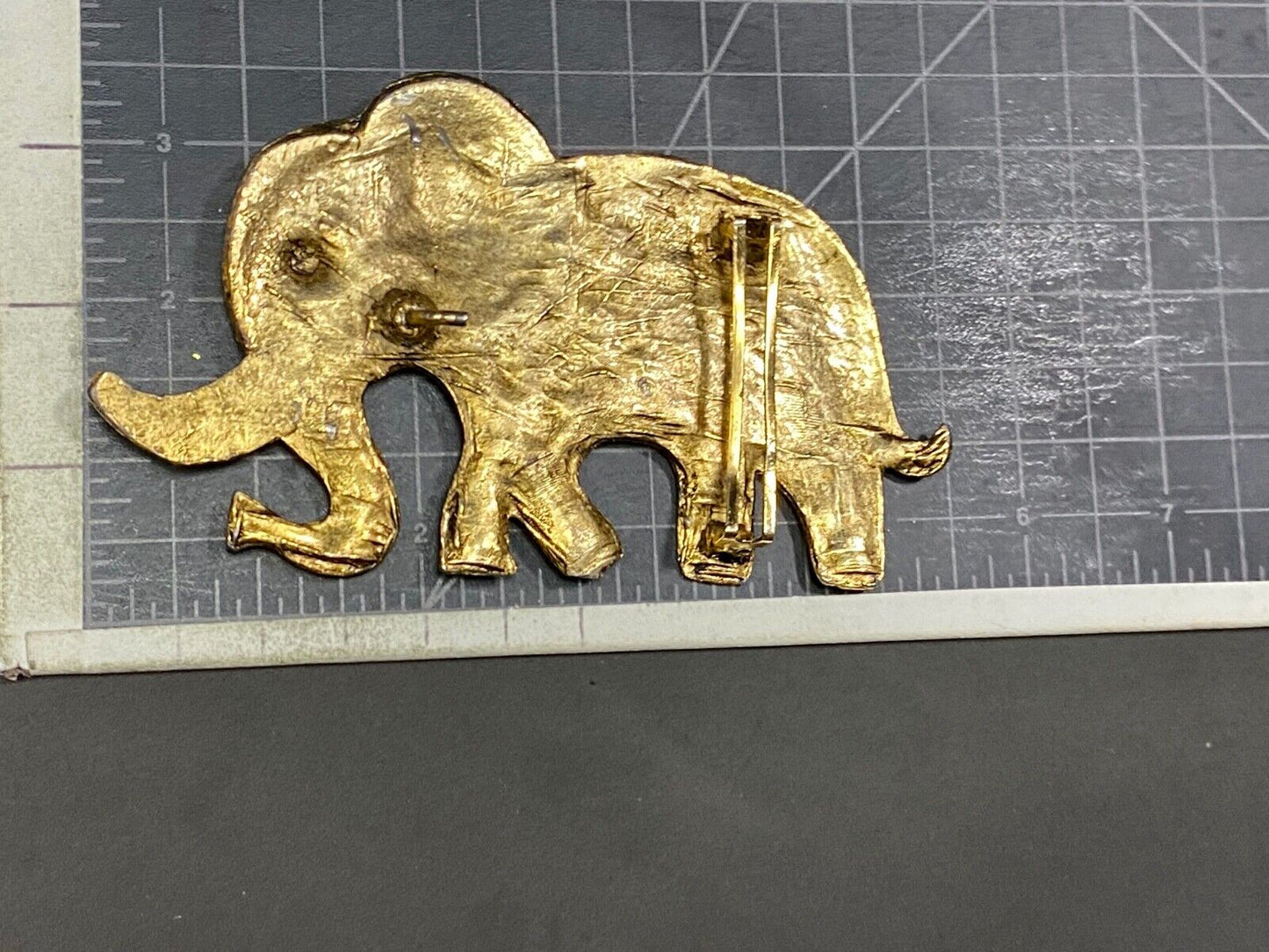 Vintage Elephant Cut Out Belt Buckle, Flowers & Stars, Focus And Sensuality