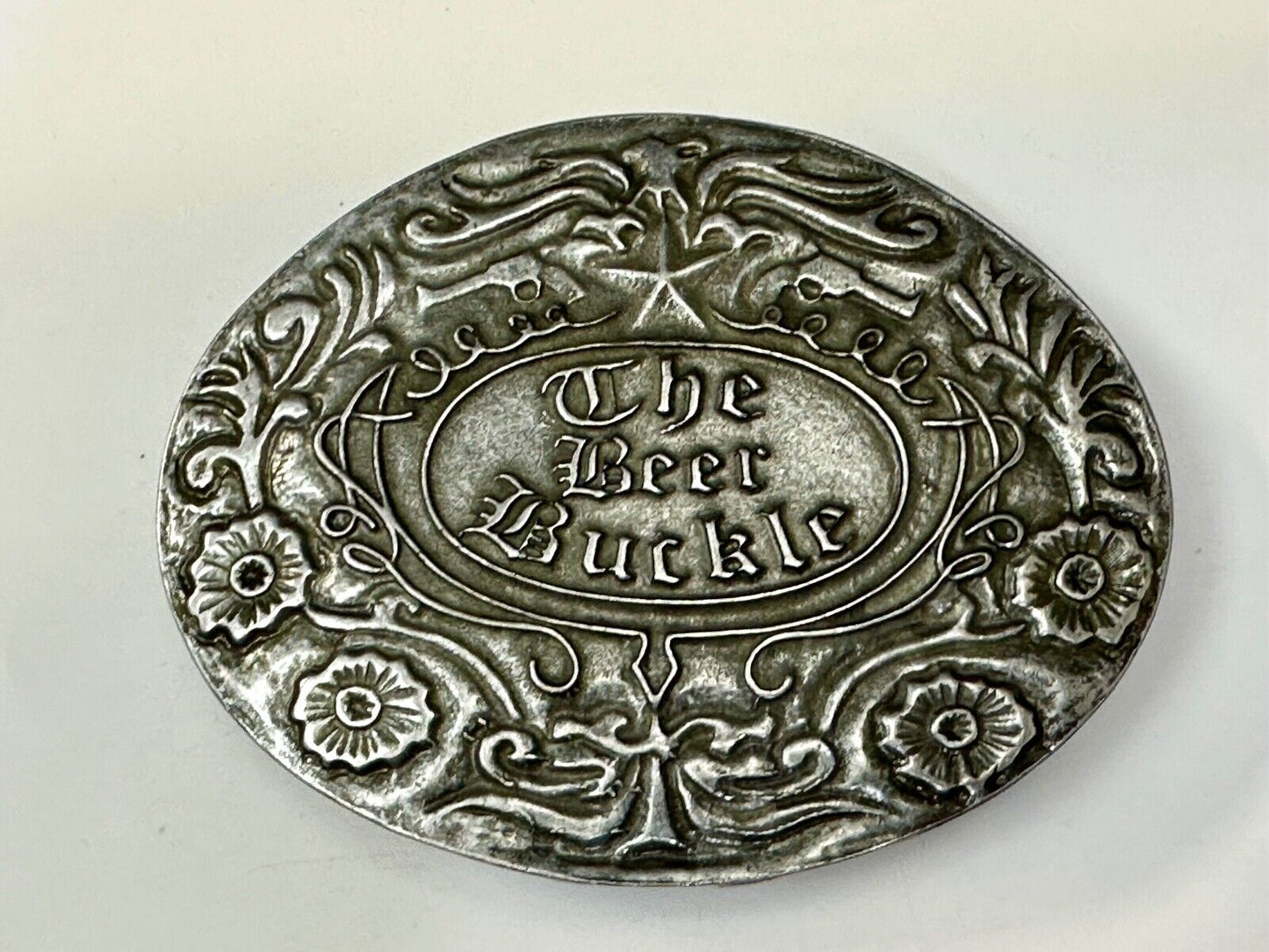 The Beer Buckle Beverage Can Holder Belt Buckle Made in USA Bev Buckle