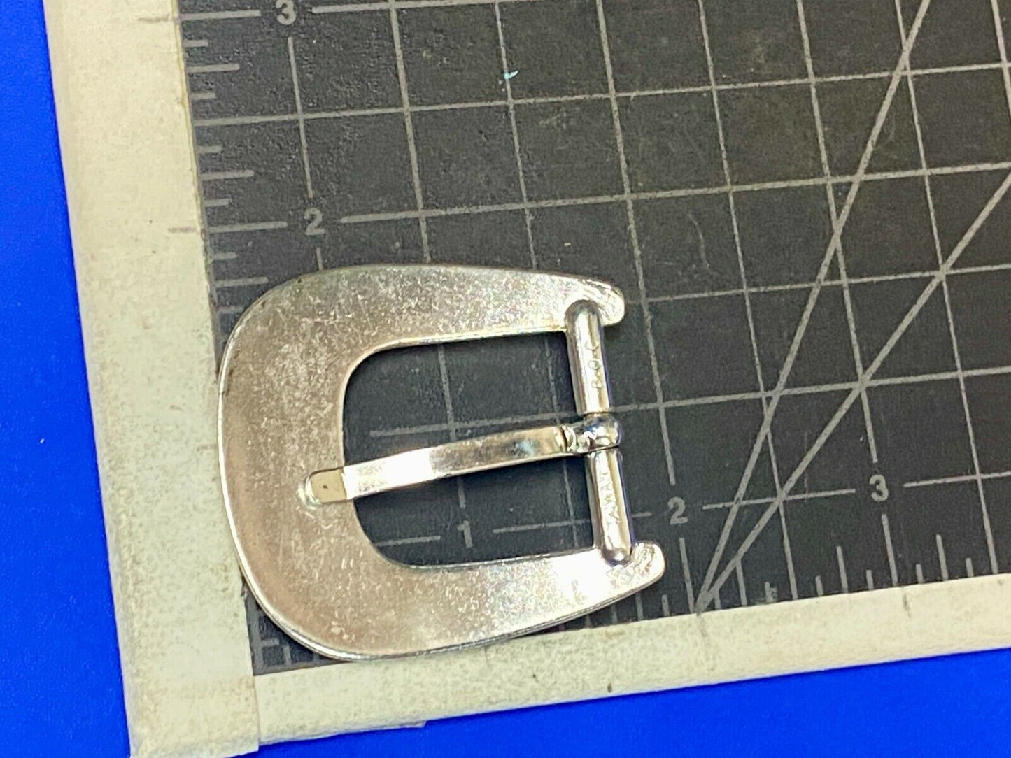 Taiwan Roc Stamped Silver Color Replacement Formal Belt Buckle