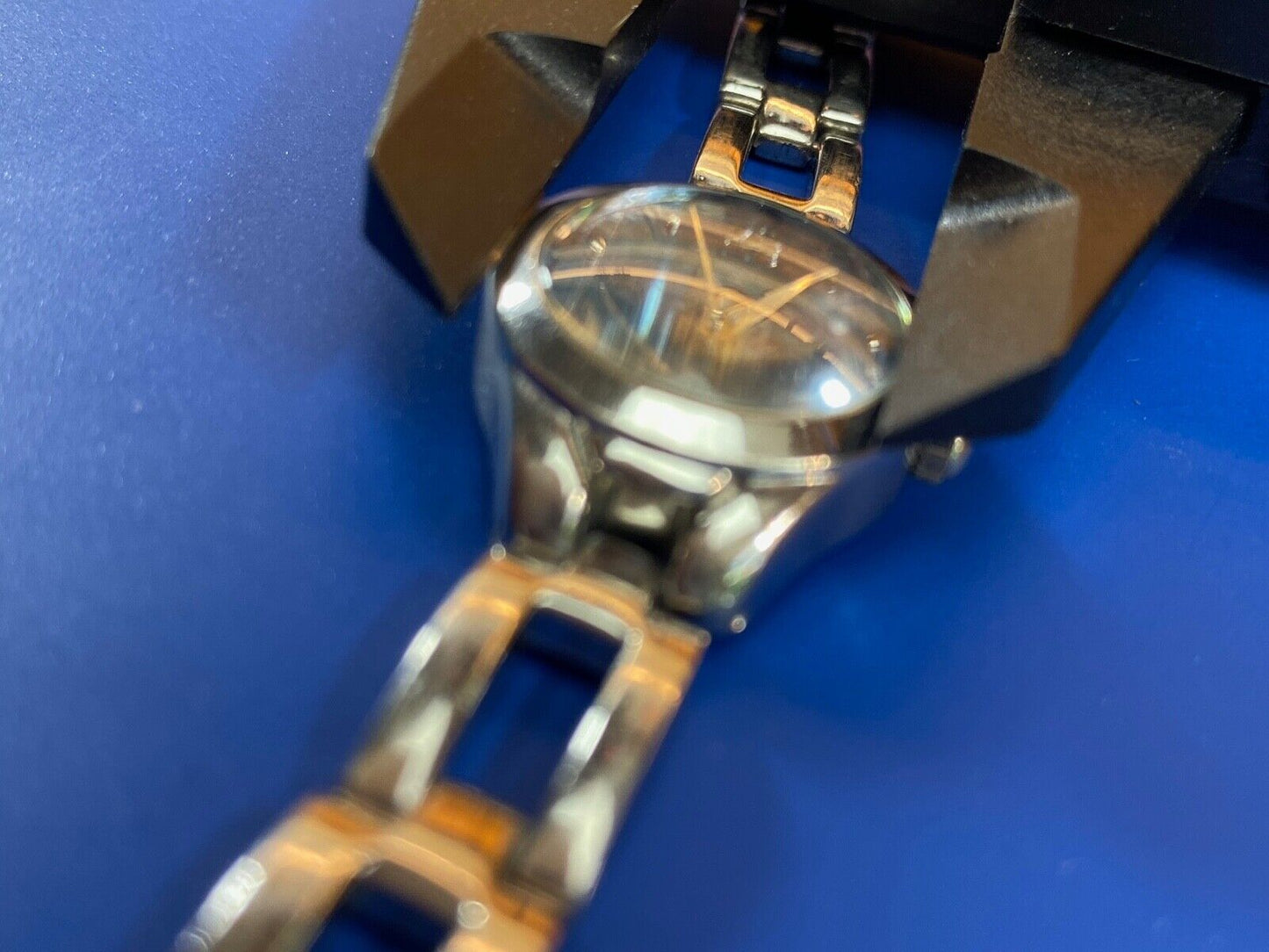 Beautiful silver tone LEI women's watch - new battery, working well!