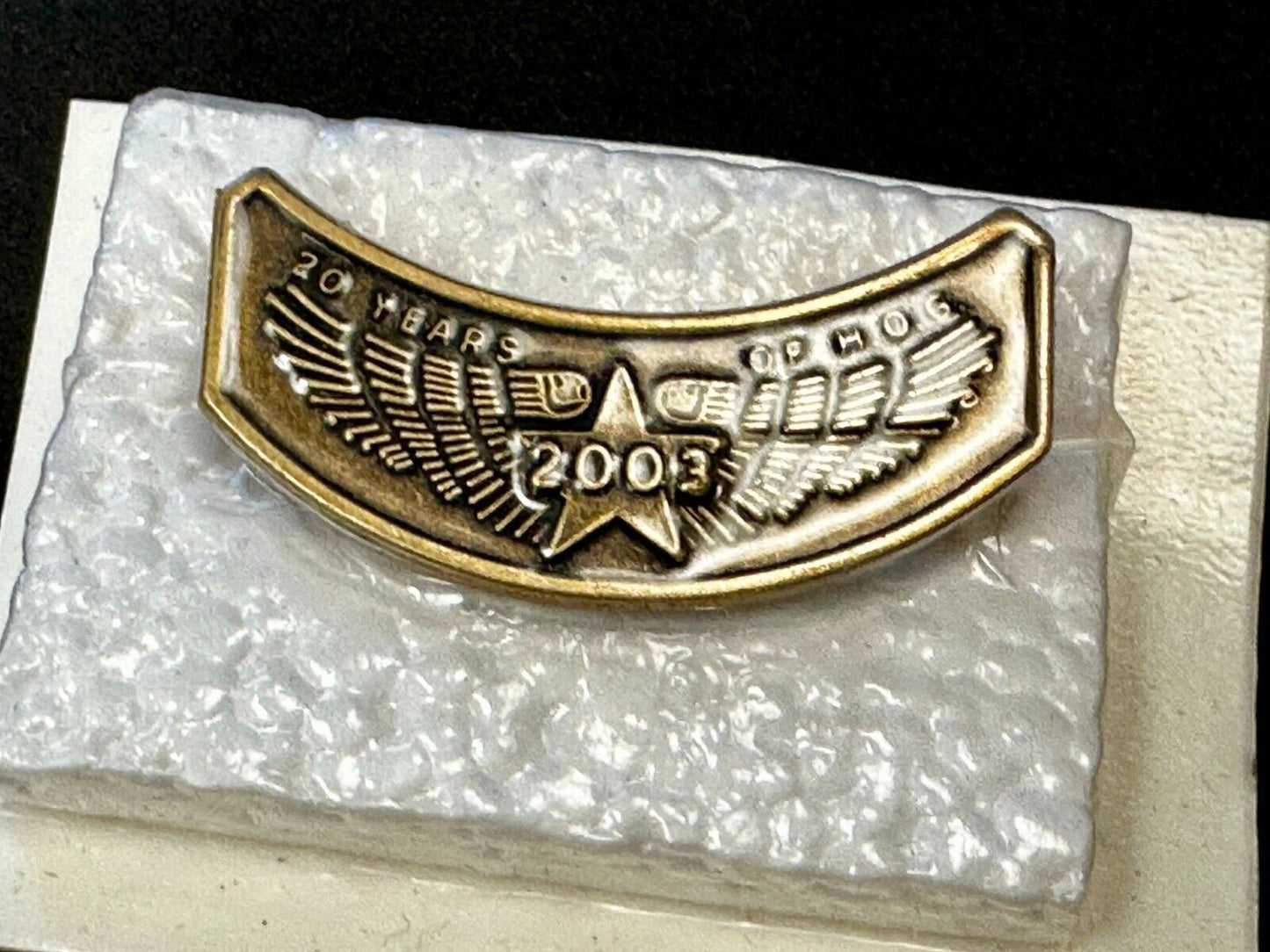 2001 Harley Davidson Owners Group HOG Pin for Jacket or Vest