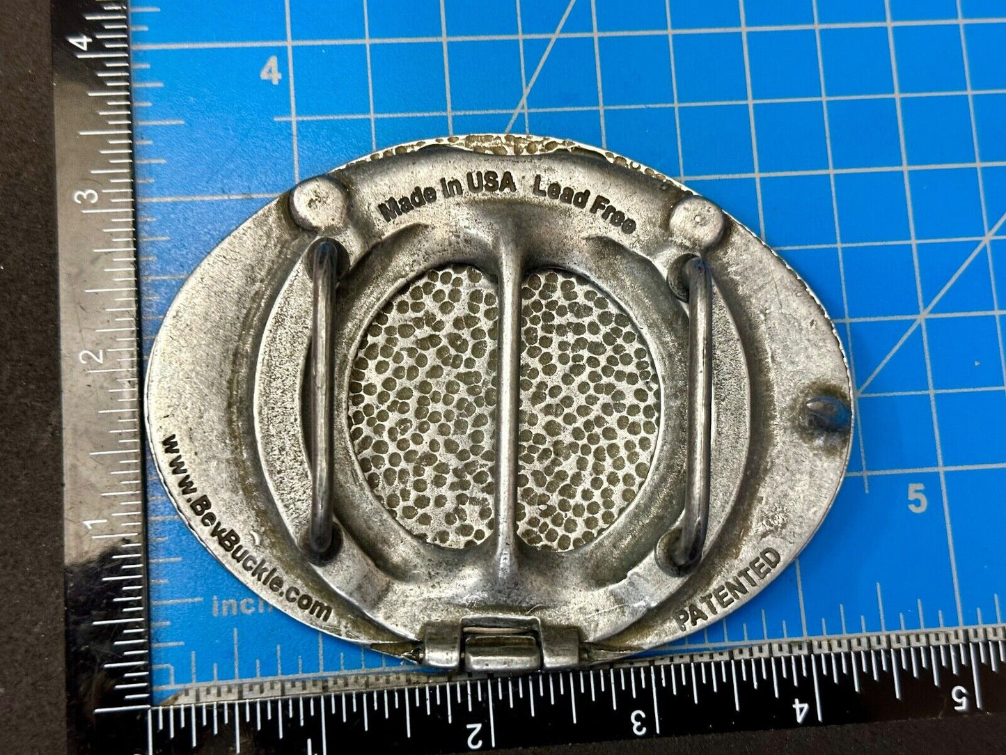 The Beer Buckle Beverage Can Holder Belt Buckle Made in USA Bev Buckle
