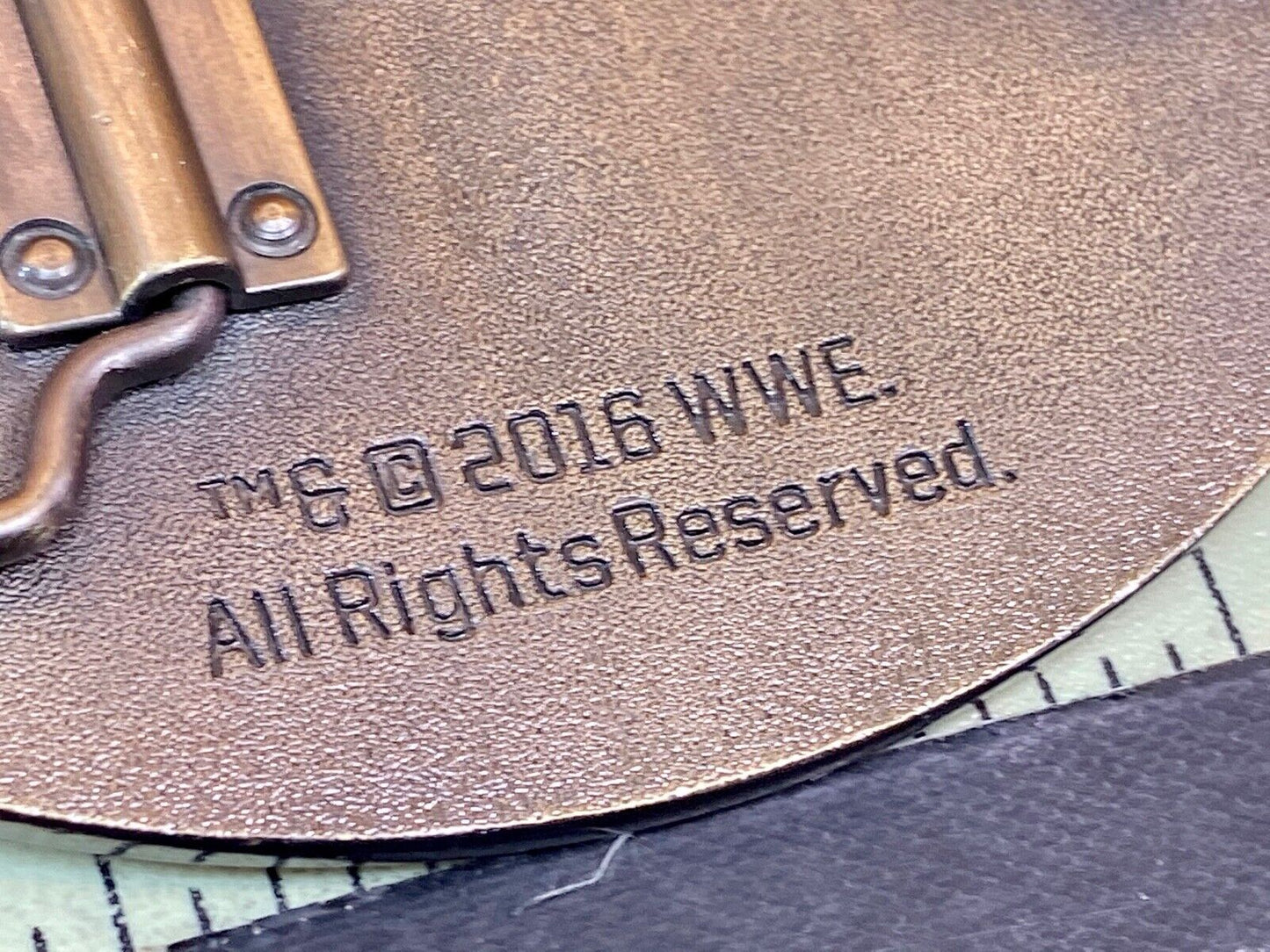 2016 Wwe World Wrestling Federation Bad News Barrett? Belt Buckle