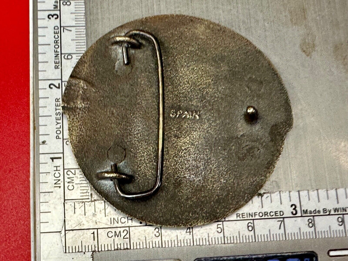 Vintage Connecticut Valley Arms CVA Mountain Rifle Gun Collectors Belt Buckle
