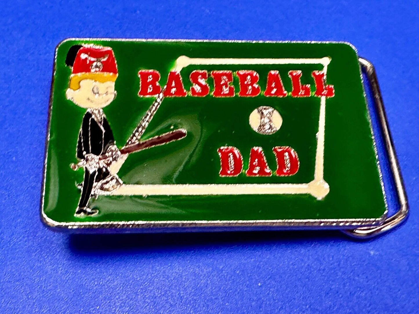 Baseball Dad - Ultimate Sports Fathers Day Perfect Gift Belt Buckle by Sabbar