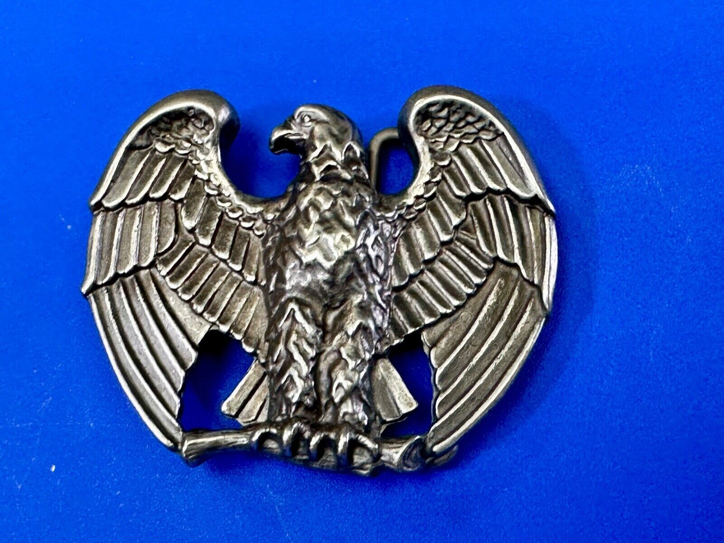 American Pride Patriotic USA Eagle Western cowboy Vintage belt buckle by Avon