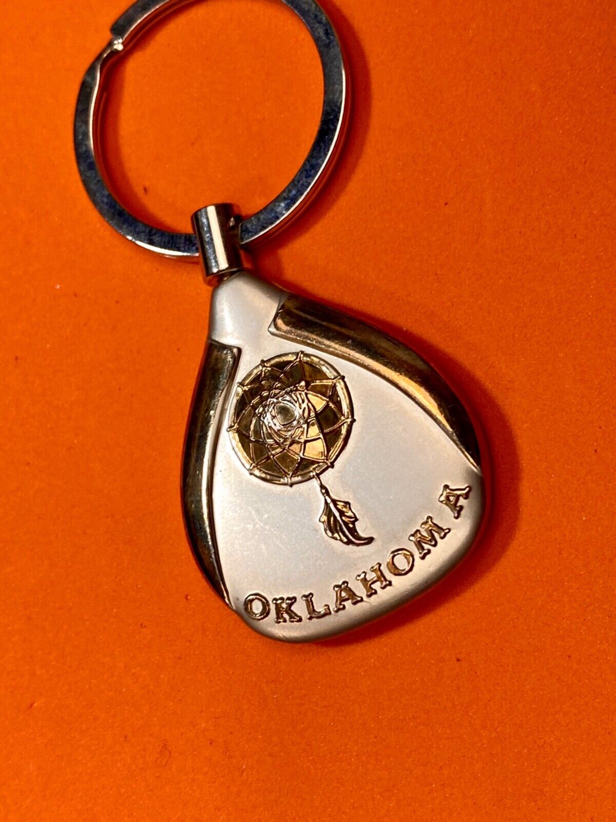 The Great State of Oklahoma keychain Souvenir Key Chain Key Ring