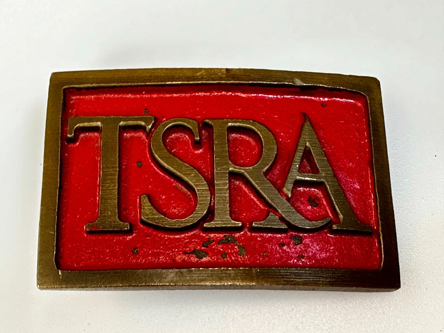 TSRA Texas State Rifle Association Gun Firearm 2nd Amendment Rights Belt Buckle