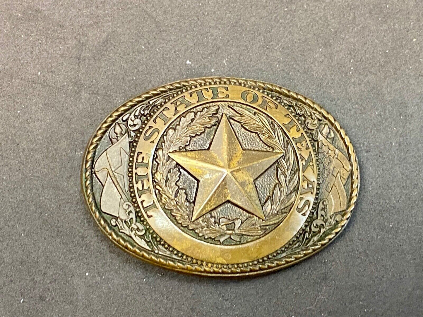 The Great State Of Texas Belt Buckle - From Tx The Lone Star State!