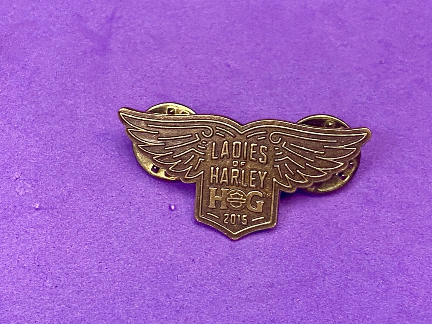 2015 Ladies Hog Harley Davidson Owners Group Motorcycles Pin