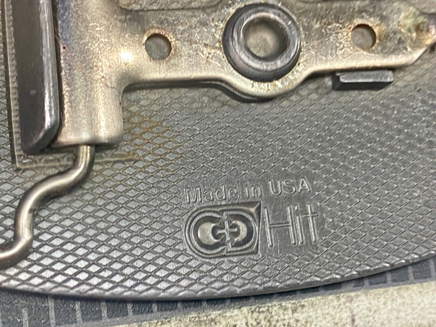 20 Million Metric Tons Mined - Belt Buckle Chisholm, Minnesota Mn Iron Mine