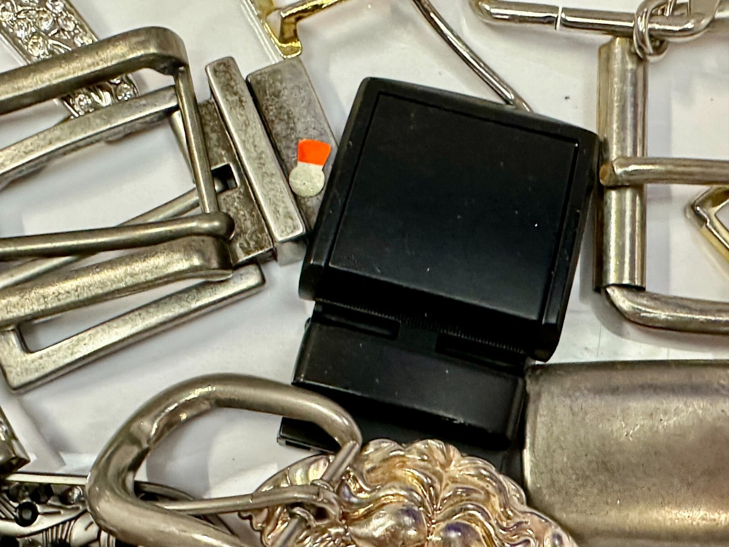 27 Piece Mixed Lot, Grab Bag - Resale Gifts! Vintage & Modern Belt Buckles