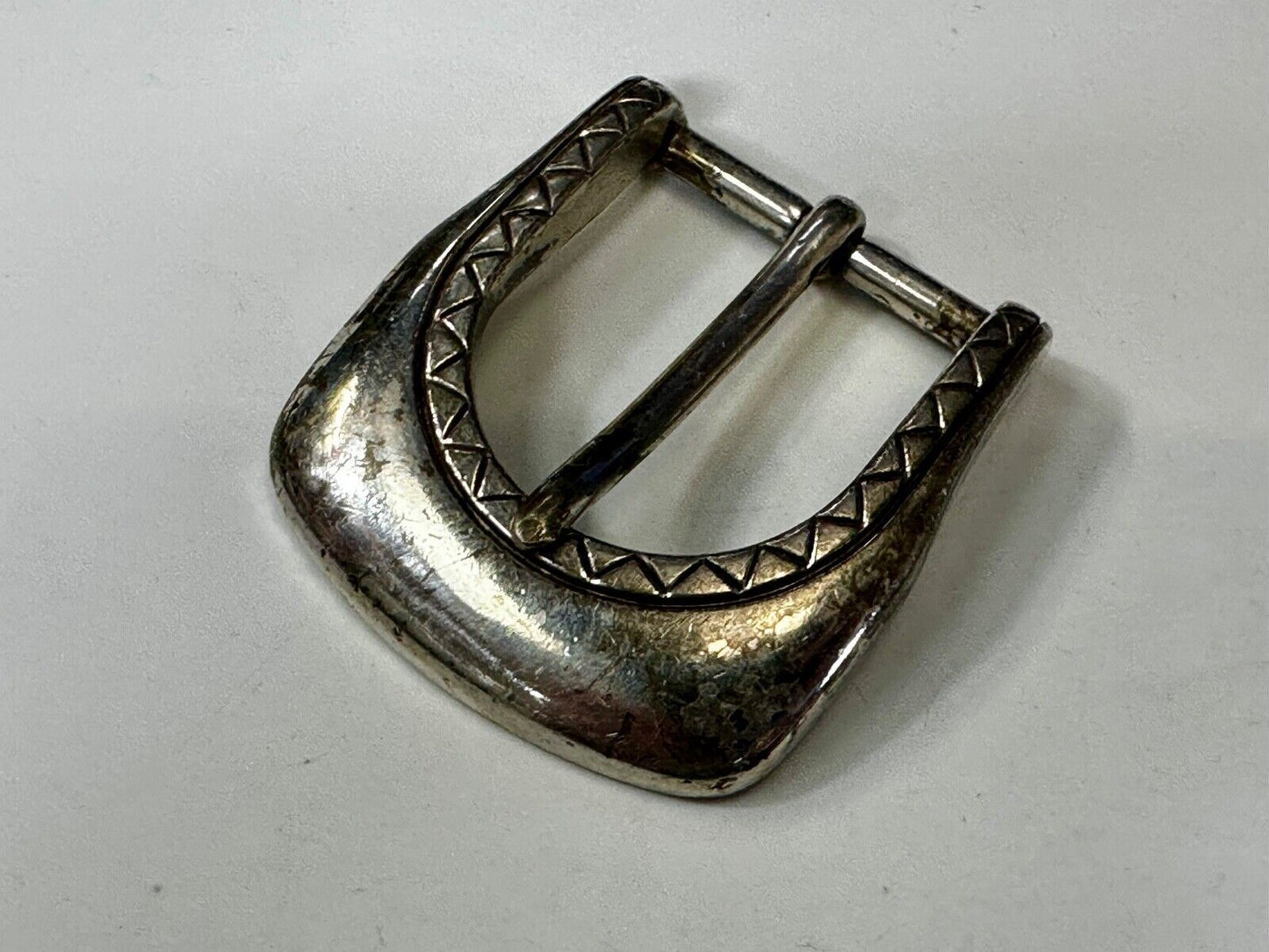 Unique 1994 Ranger Style Replacement Western Silver Tone Belt Buckle