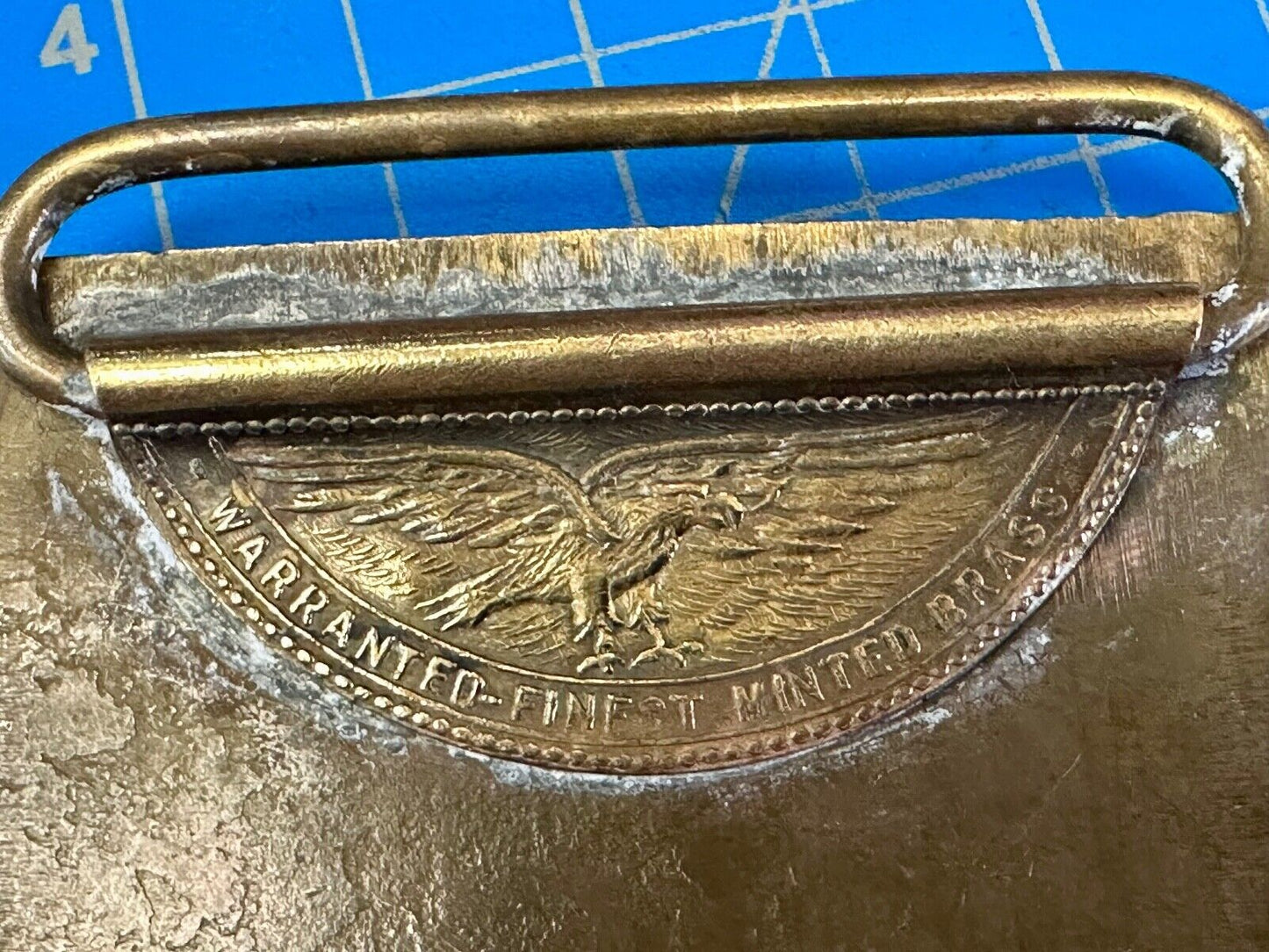 The Dalton Gang Collectors Brass Belt Buckle West Cowboy Style - see Hallmarks!