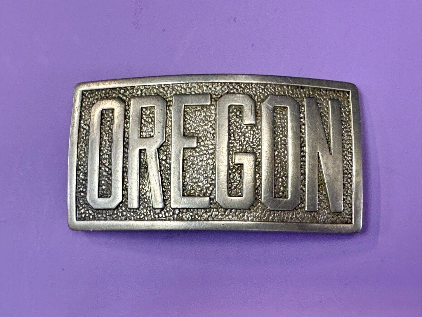 University of Oregon - Eugene Antique 1940's ROBBINS Co Attleboro Belt Buckle
