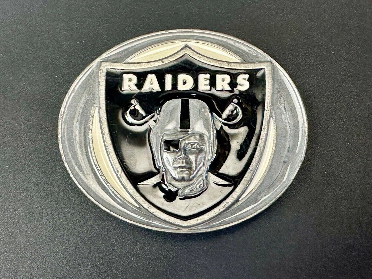 2003 Oakland Raiders NFL Football Commemorative Belt Buckle