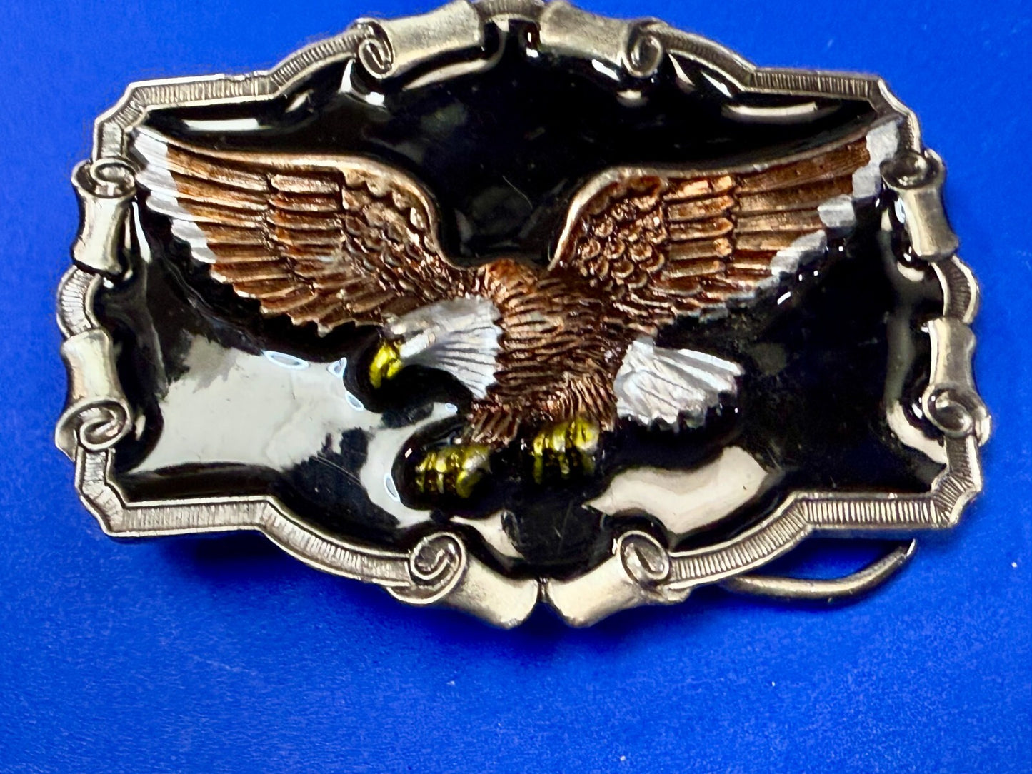 Vintage 1983 Patriotic American Bald Eagle - The Great American Buckle Co