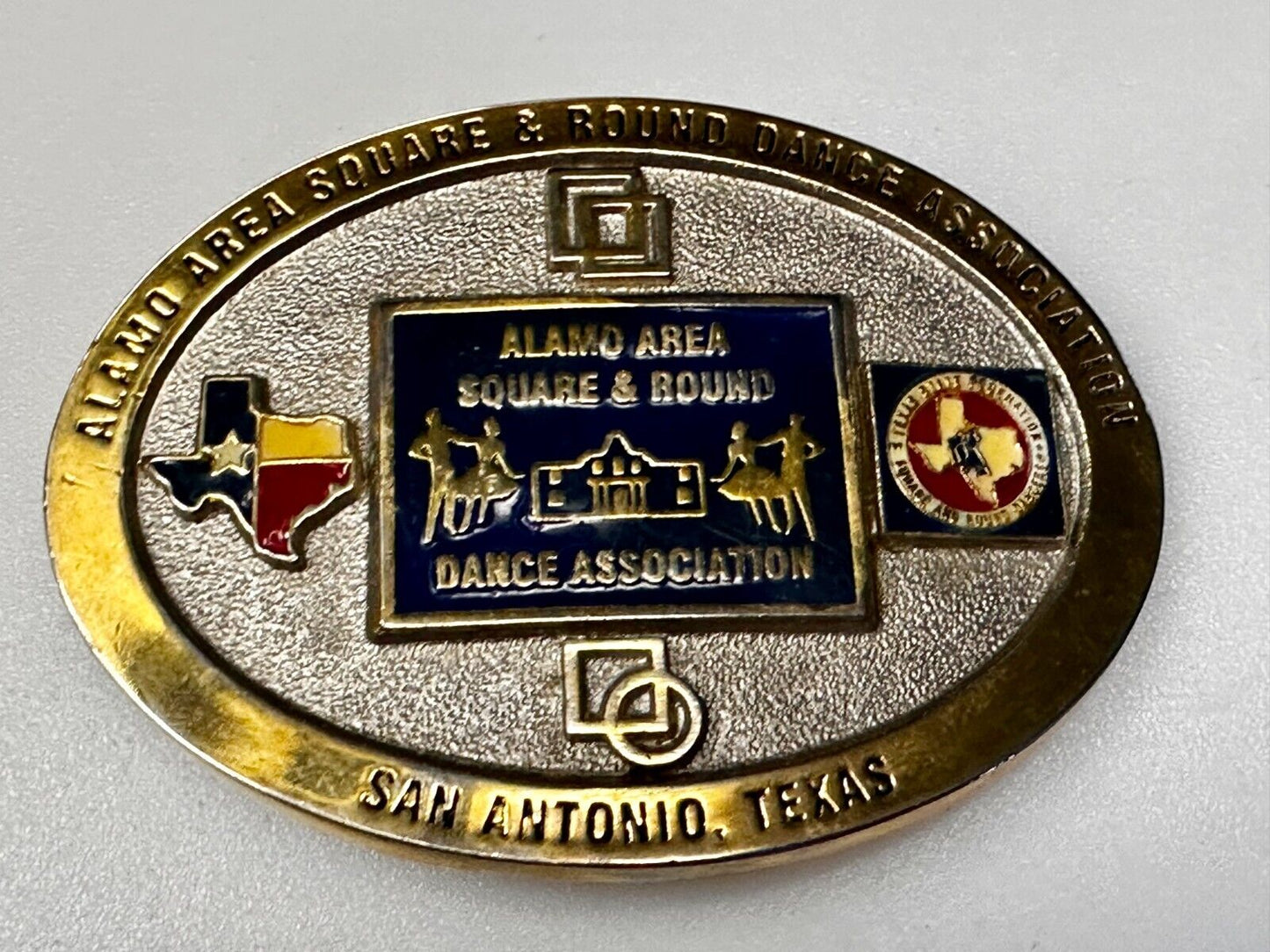 Belt Buckle square-dance