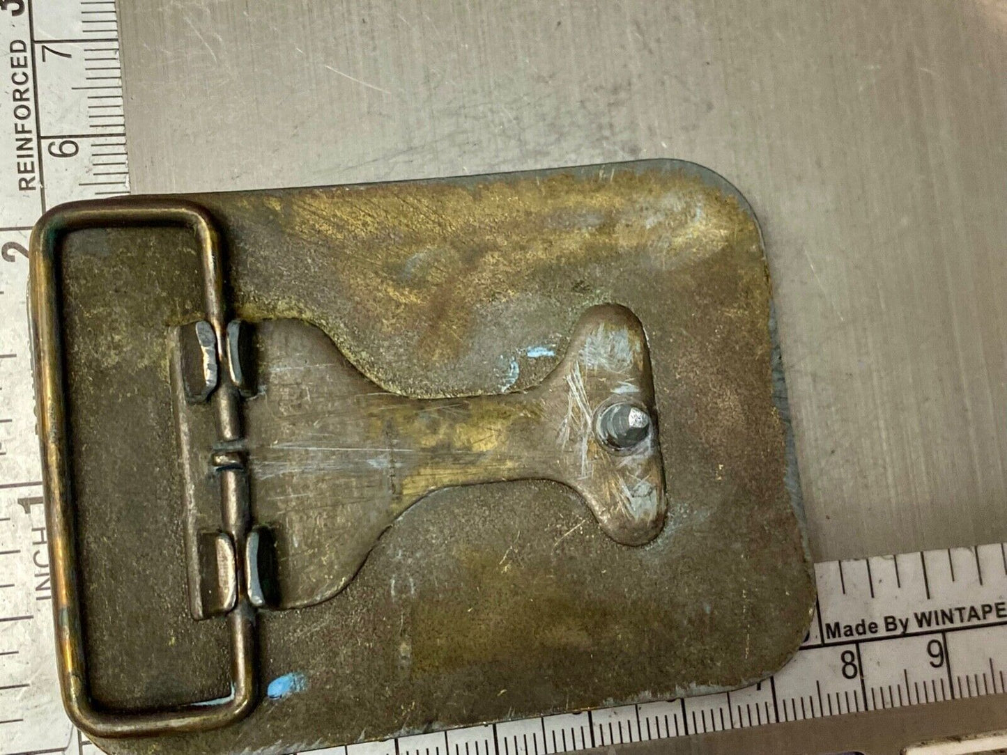 200 year celebration of Liberty Bell Vintage brass tone belt buckle
