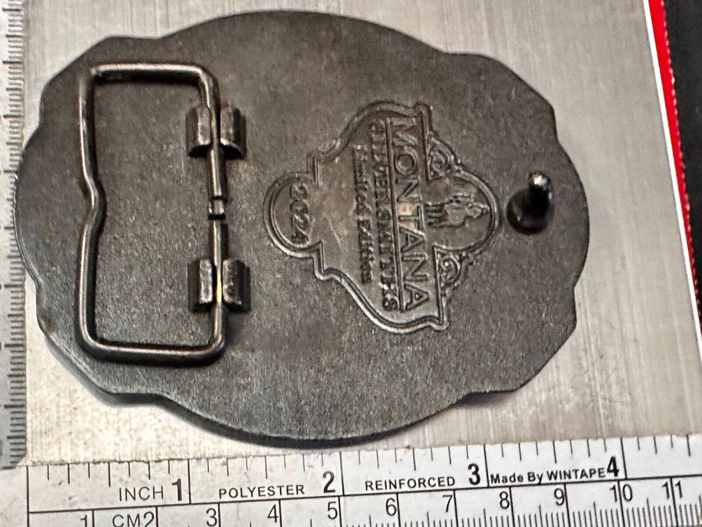 2024 Pendleton Whiskey Let'er Buck Rodeo Cowboy Montana Silversmiths Belt Buckle