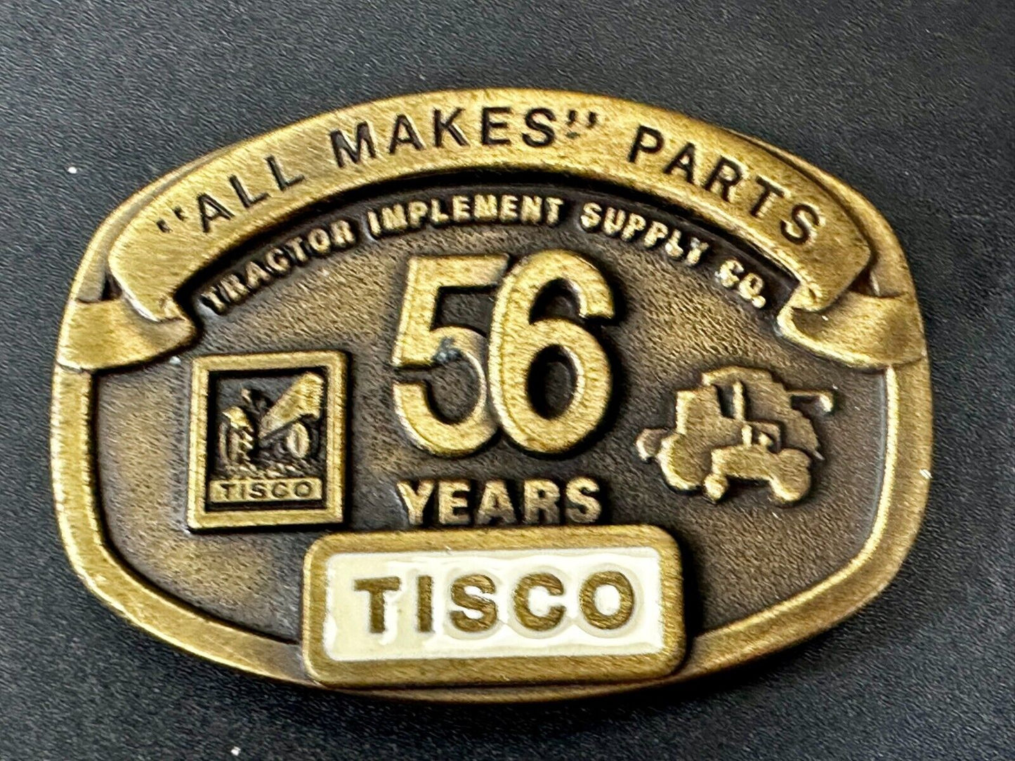 TISCO 56 Years - All Makes Parts NOS Tractor Implement Supply Belt Buckle