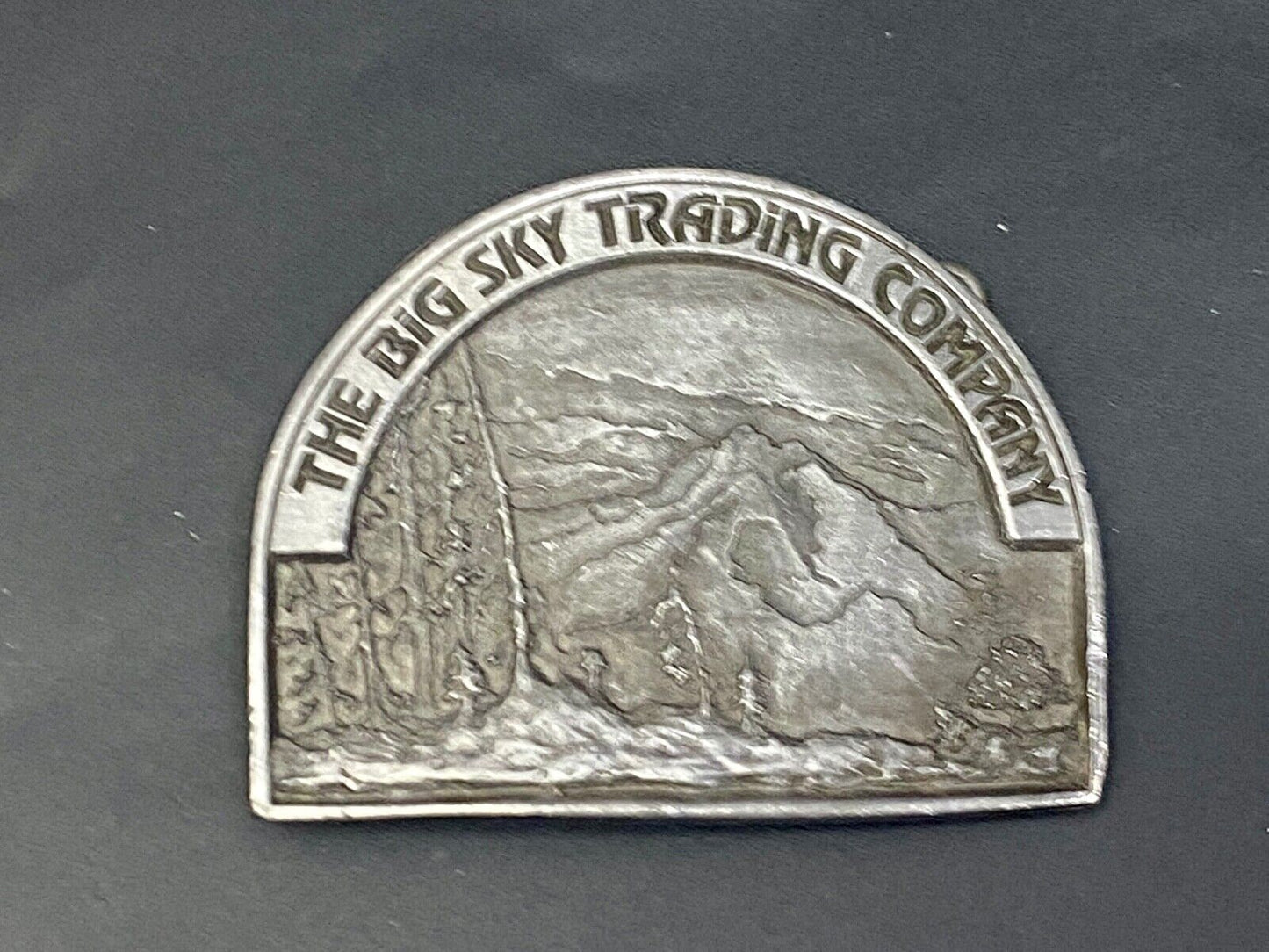 The Big Sky Trading Company Belt Buckle By La Verla Bloomington Indiana