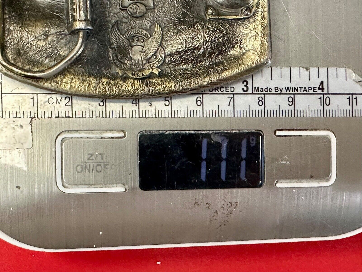 The First PCA loan Production Credit - Vintage The Great American Belt Buckle Co