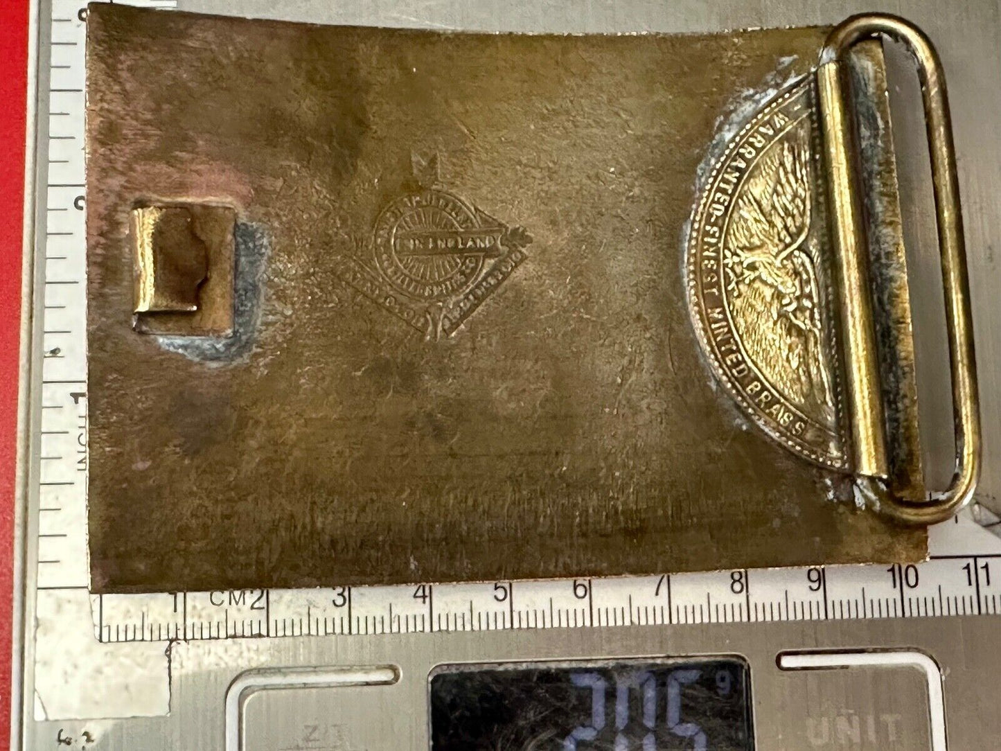 The Dalton Gang Collectors Brass Belt Buckle West Cowboy Style - see Hallmarks!