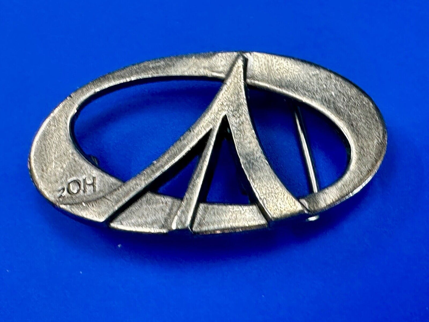 2OH Peace love & Rock & Roll gold color belt buckle