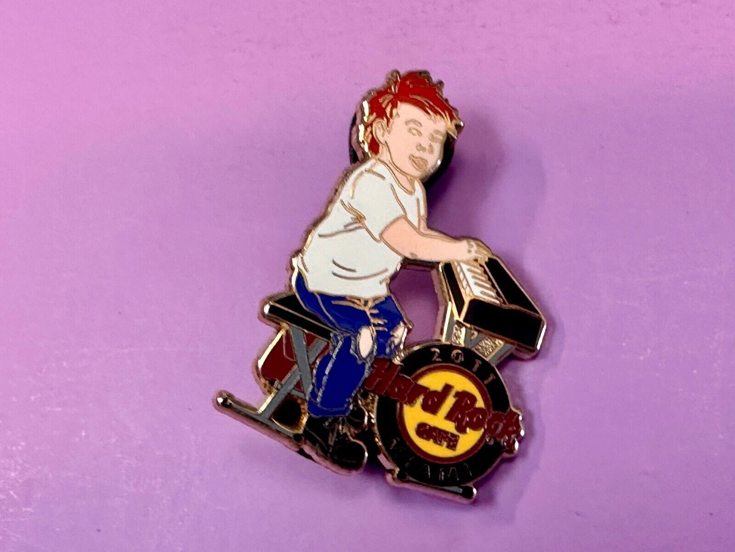 2011 Miami FL Keyboard Player Hard Rock Cafe Baby Rocker collectors pin
